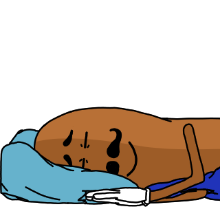 SleepyBaguette Discord sticker