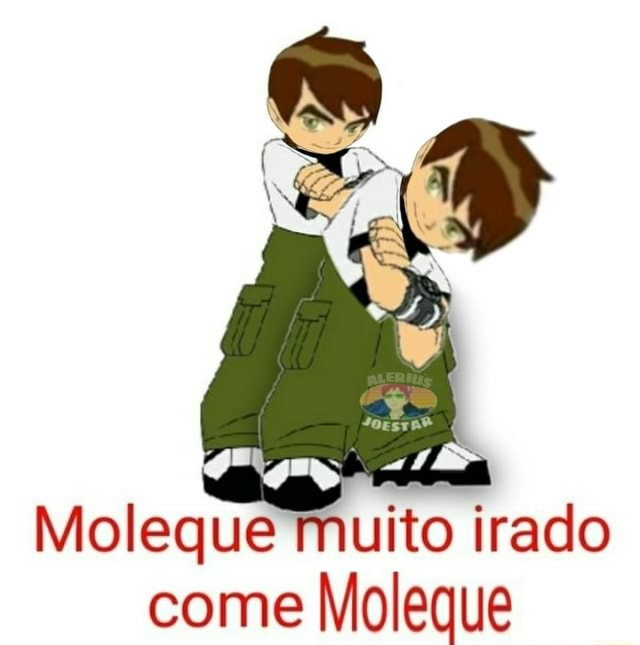 moleque muito irado come moleq Discord sticker