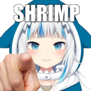 Gura Shrimp Discord sticker
