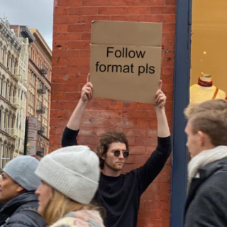 follow format Discord sticker