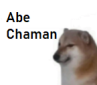 Abe chaman Discord sticker