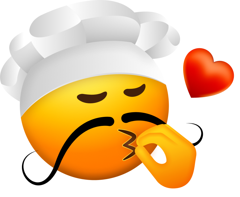 Chef Kiss Discord sticker