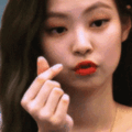 Jennie Heart Discord sticker