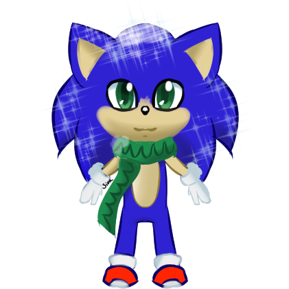 sonic-winter-scarf Discord sticker