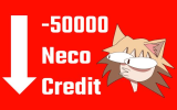 minus neco credits Discord sticker