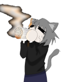 neco arc chaos lung cancer Discord sticker