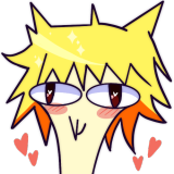neco flushed Discord sticker
