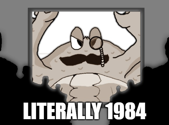 Literally 1984 Discord sticker