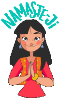 Namaste Discord sticker