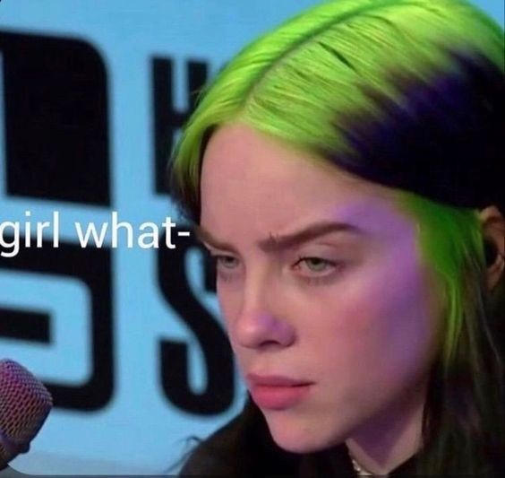 billie girl what Discord sticker