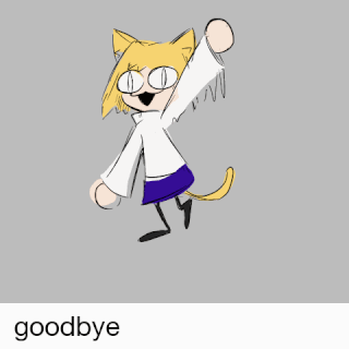 Goodbye Wave Discord sticker