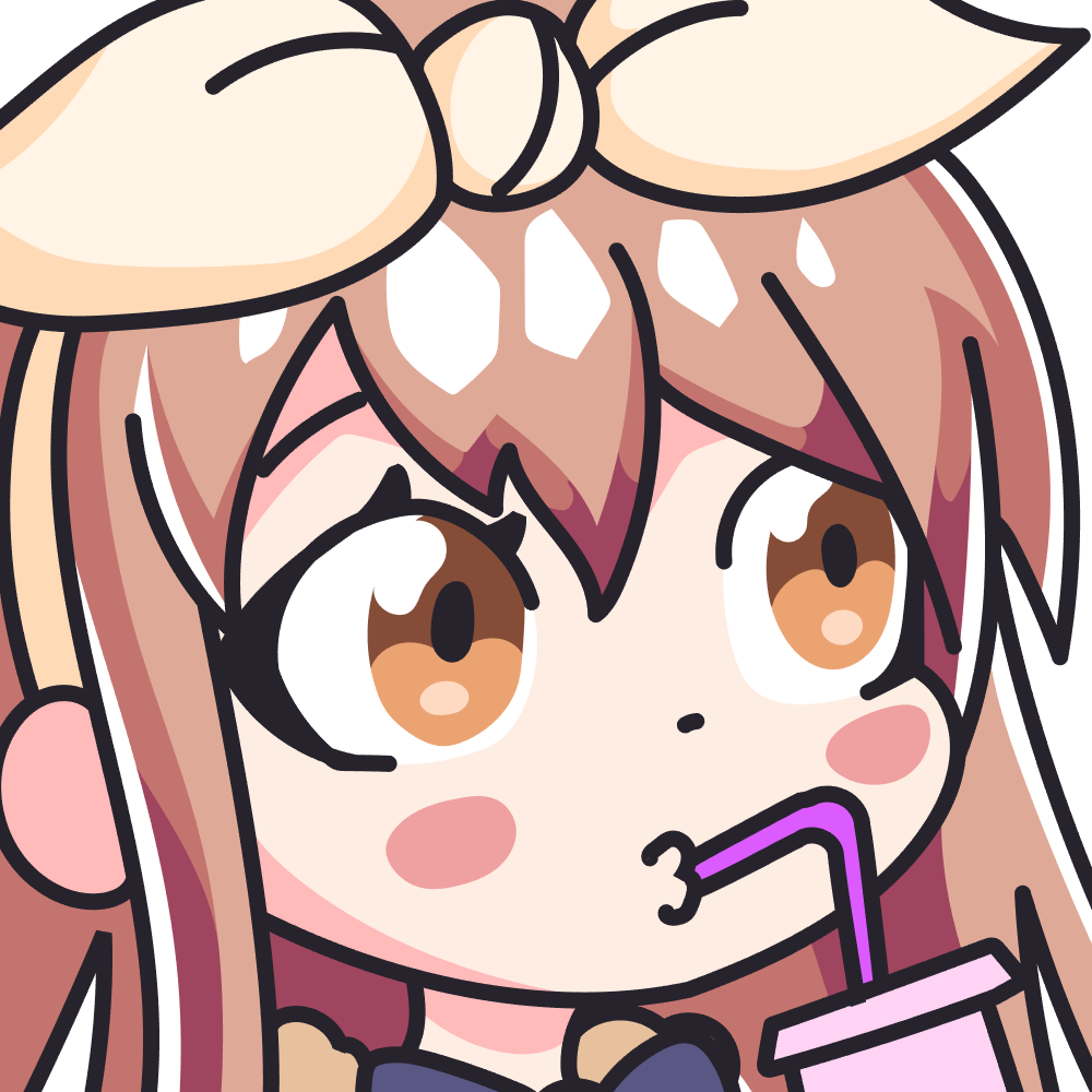 Asagao Sip Discord sticker