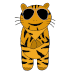 Cooler Tiger Discord sticker