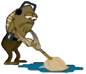 cleaning Discord sticker