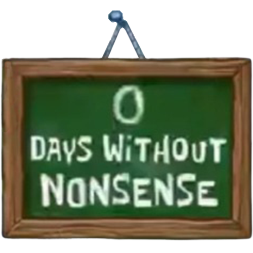 nonsense Discord sticker