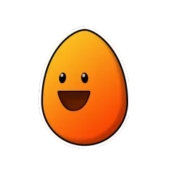 happy egg Discord sticker