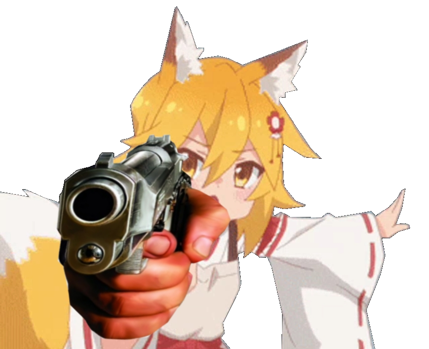senko gun Discord sticker