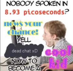 dead chat Discord sticker