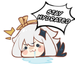 Stay Hydrated Discord sticker