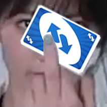 reverse Discord sticker