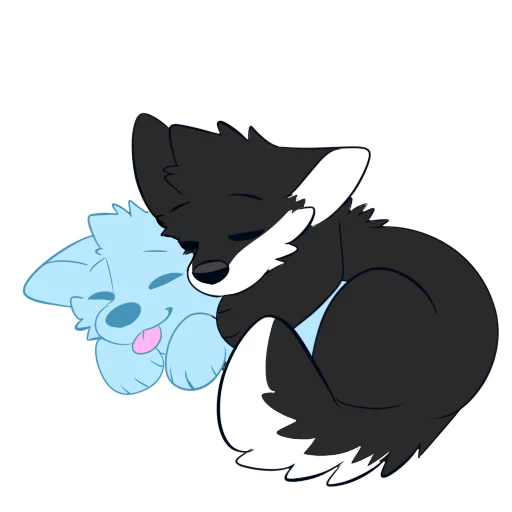 Cuddle Discord sticker