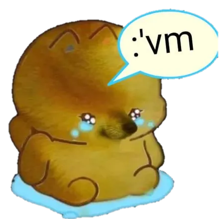cheemsito sad Discord sticker