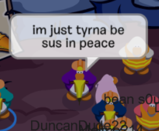 sus Discord sticker