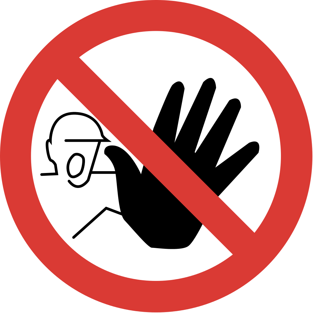 Stop Discord sticker