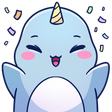 p2uNarwhalyay Discord sticker