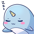 p2uNarwhalsleep Discord sticker