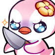 p2upenguknife Discord sticker