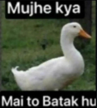 mujhe kya Discord sticker