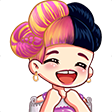 Melanie Smiley Discord sticker