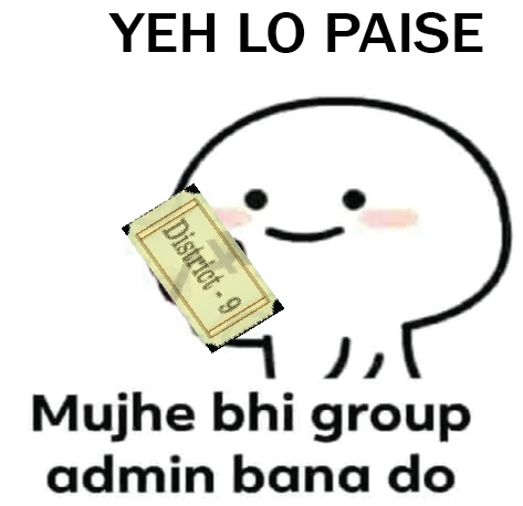 yeh lo paise Discord sticker