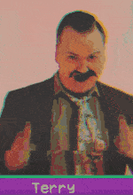 terry finger guns Discord sticker