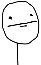 poker-face Discord sticker