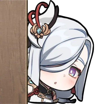 Shenhe Lurk Discord sticker