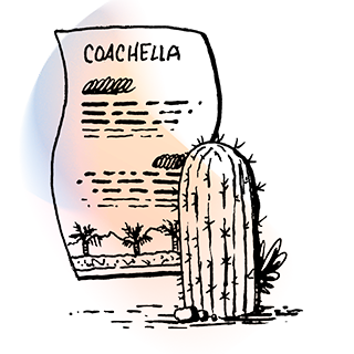 Coachella Cactus Discord sticker