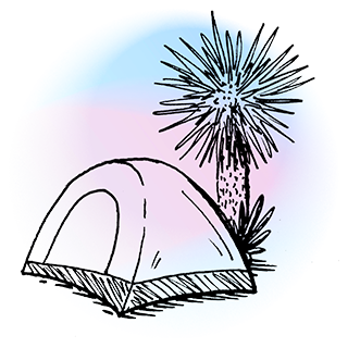 Coachella Camping Discord sticker