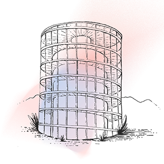Coachella Spectra Tower Discord sticker