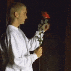 Eminem with a rose 🌹