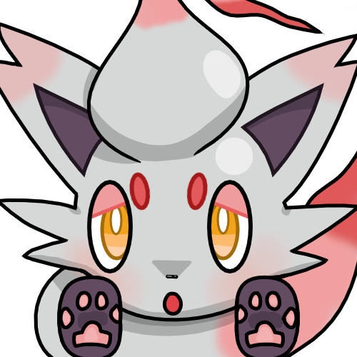 Zorua Peek Discord sticker