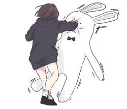 Menhera Punch Discord sticker