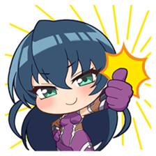 Asagi Thumbs Up Discord sticker