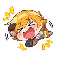 Sakura ROFL Discord sticker