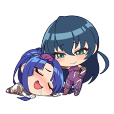 Asagi Pat Discord sticker