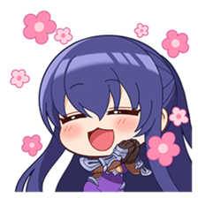 Rinko Pleased Discord sticker