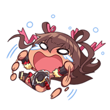 Yukikaze Tantrum Discord sticker