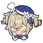 barbara embarrassed Discord sticker