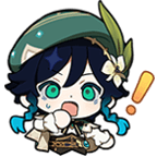 venti shock Discord sticker